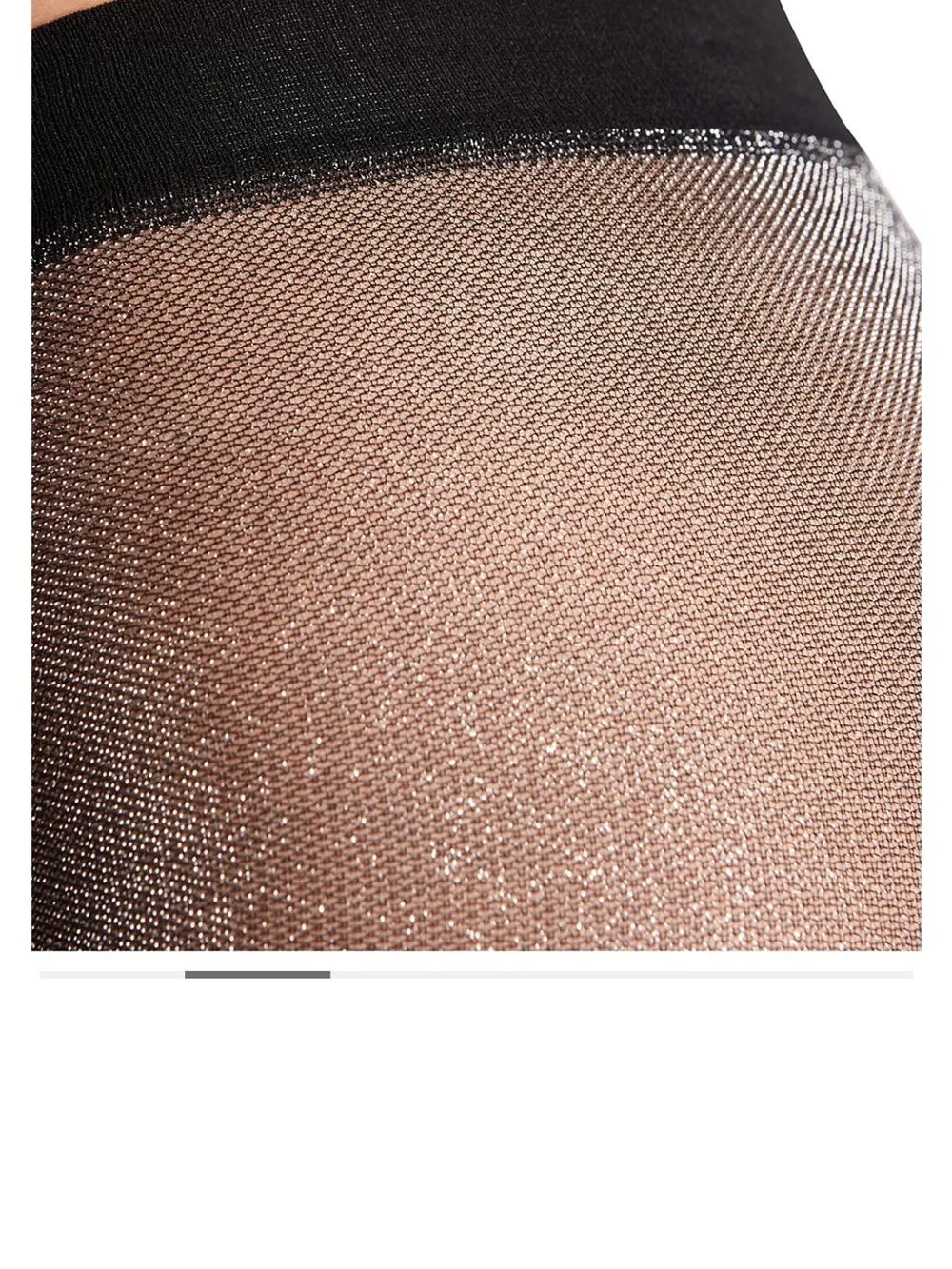Falke size small new in package  Silver Glitter Tights -